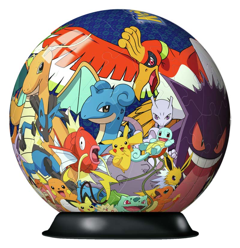 3D Pussel – Pokémon, 72 bitar