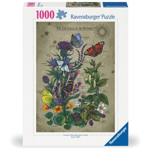 Pussel – Lifecircle Butterfly 1000 bitar