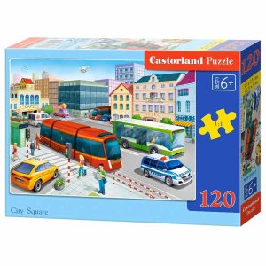 Pussel – Stadens torg 120 bitar