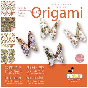 Pyssel – Art Origami: Maria Sibylla Merian Fjärilar – Lätt