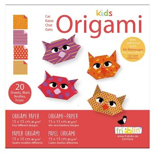 Pyssel – Kids Origami 15×15 cm – Katter