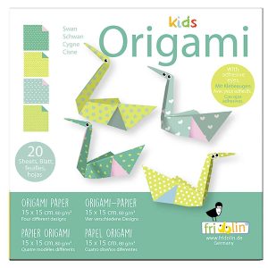 Pyssel – Kids Origami – Svanar