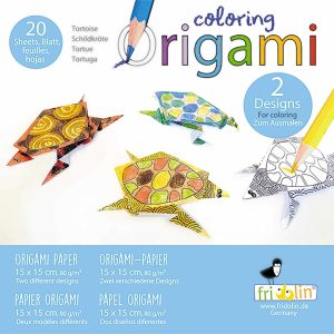 Pyssel – Coloring Origami – Sköldpaddor