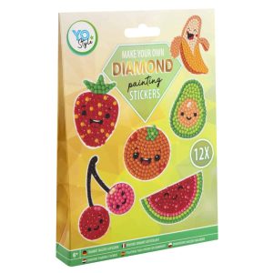 Pyssel – Diamond Painting Klistermärken Frukter