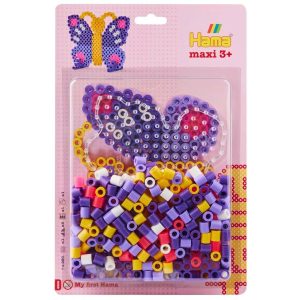 Hama Maxi pärlor kit 250 st fjäril