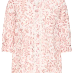 FRSOPHIA – Rosamönstrad blus