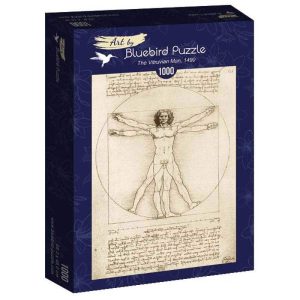 Art Pussel – Da Vinci: Vitruvianske mannen 1000 bitar