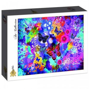 Art Pussel – Blommor & Fjärilar 1500 bitar
