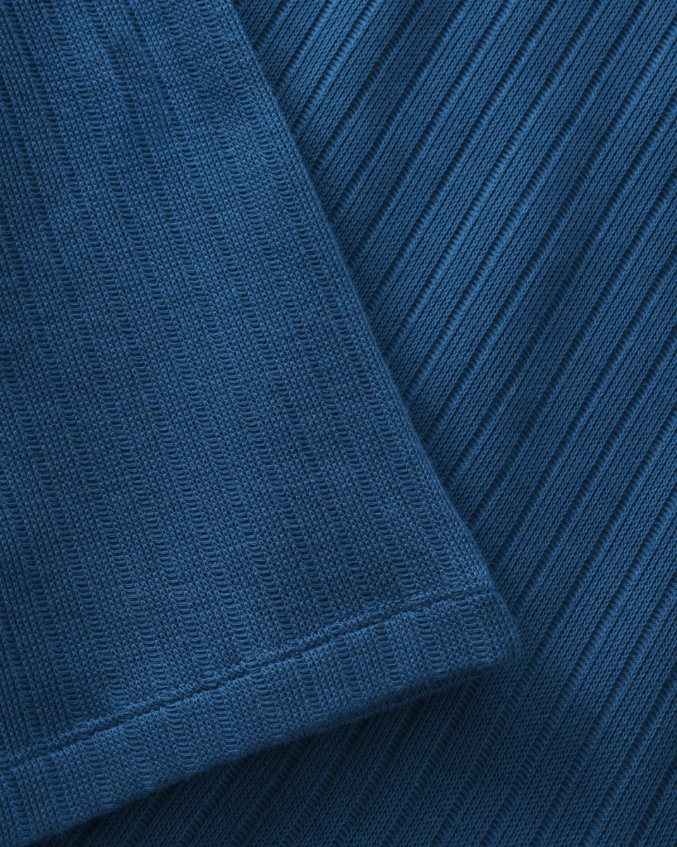 Heavy Ribbed T-shirt Royal Blue - Bild 7