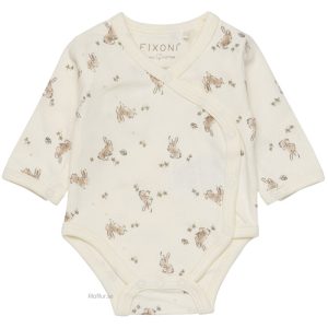Prematur Body Baby Vit Kaniner storlek 32-56