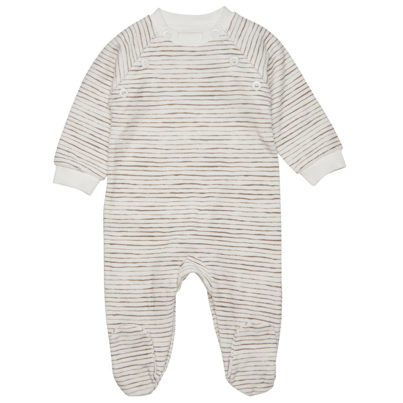 Sparkdräkt Velour med fötter 44 cl – Unisex