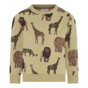 Sweatshirt Tröja med Djur 92-140 cl