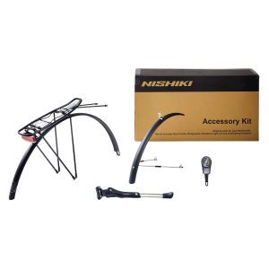 Tillbehörskit del-1040 Nishiki Racehybrid (stöd, AVS-pkth, 41mm skärm, belysning