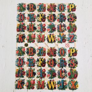 Bokmärken med Bokstäver 48st