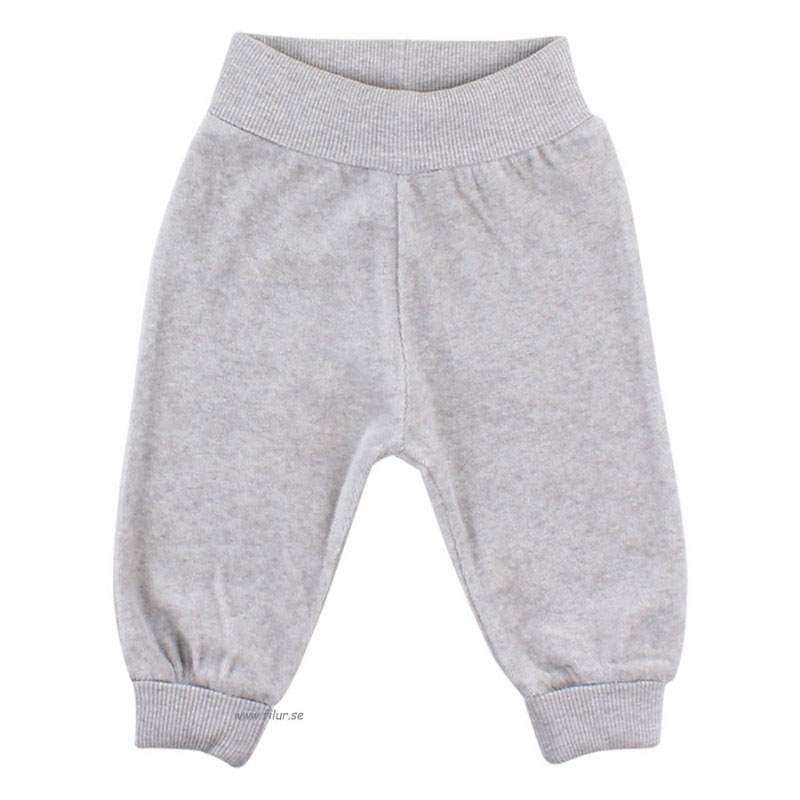 Fixoni Baby Grå Byxor Velour