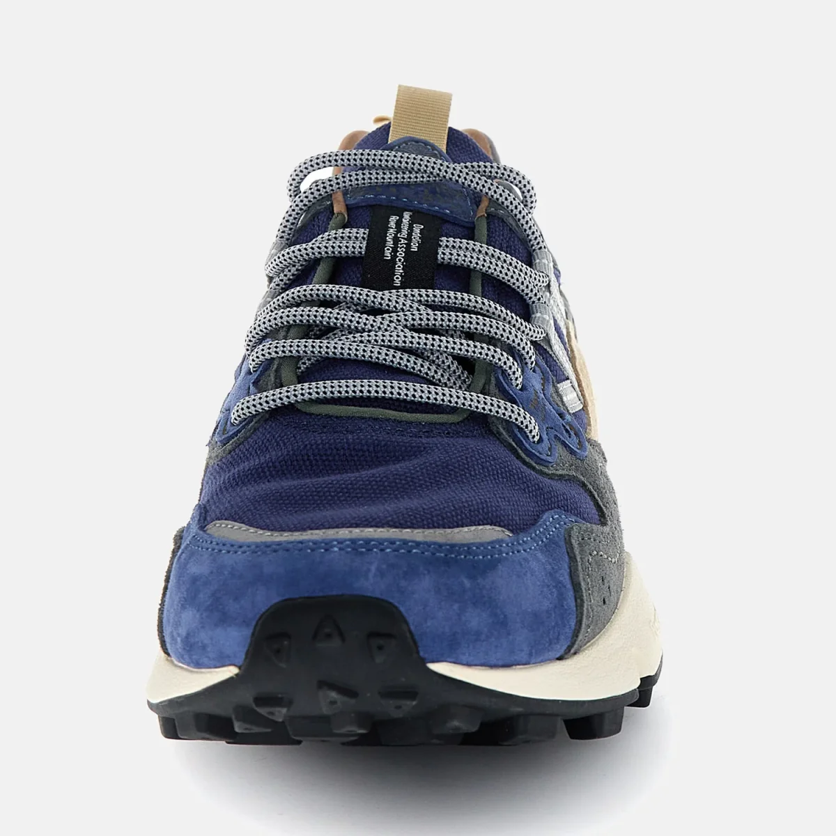Yamano 3 Man Suede/Canvas Navy-Anthracite - Bild 3