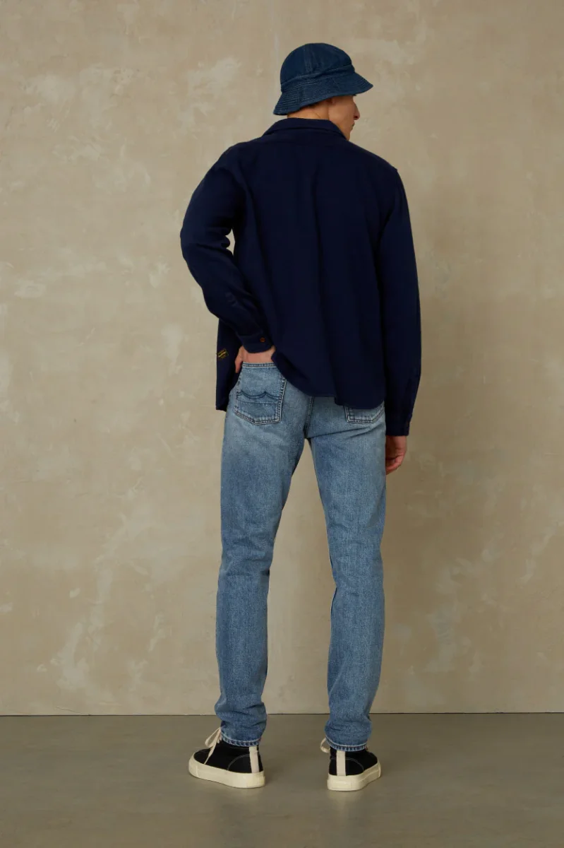 Juntoku Overshirt Navy - KINGS OF INDIGO - Bild 3