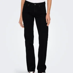 ONLBLUSH – Svarta raka jeans