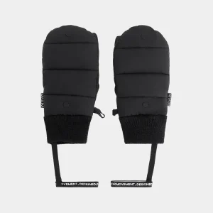 Convertible Waterproof Winter Mittens Black