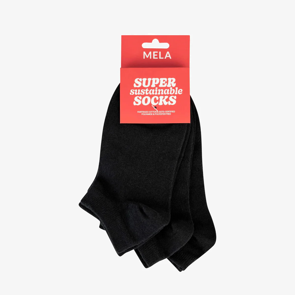 3-pack Super Sustainable Sneaker Socks Black - Bild 2