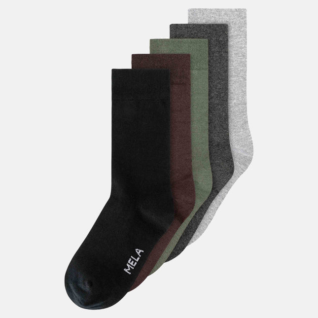 5-pack Super Sustainable Socks Forest Mix - MELA - Bild 3
