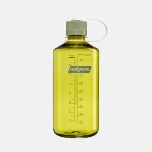 1L Narrow Mouth Sustain Water Bottle Endive Oil Green