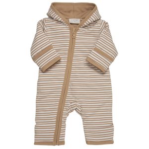 Overall Prematur Unisex Storlek 44 EKO – Randig