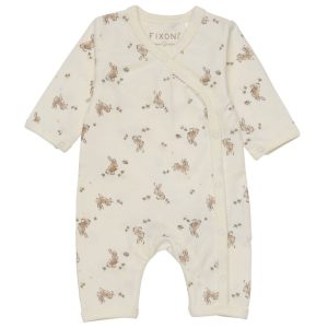 Prematur Sparkdräkt Pyjamas Vit Kaniner 32-56 cl