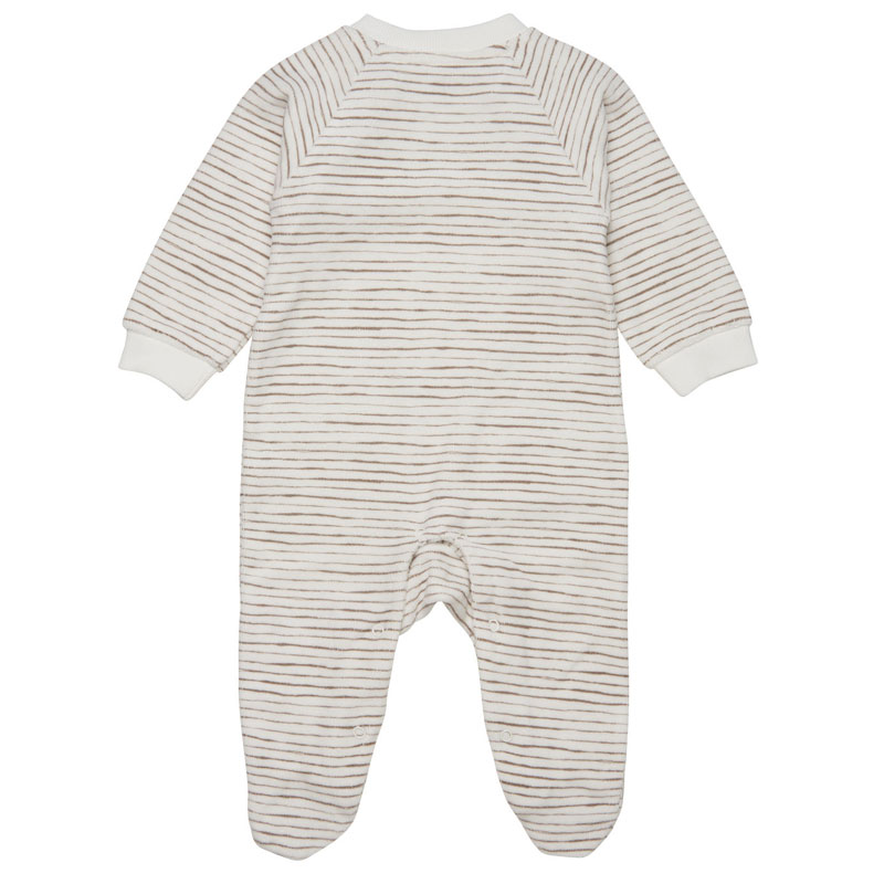 Sparkdräkt Velour med fötter 44 cl – Unisex - Bild 3