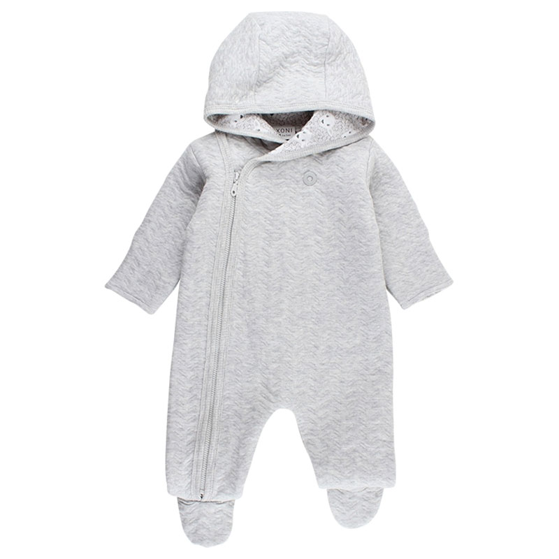 Babyoverall Prematur Overall 44 cl – Grå