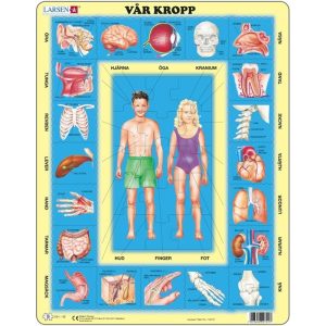 Barnpussel Pussel Kroppen – 35 bitar