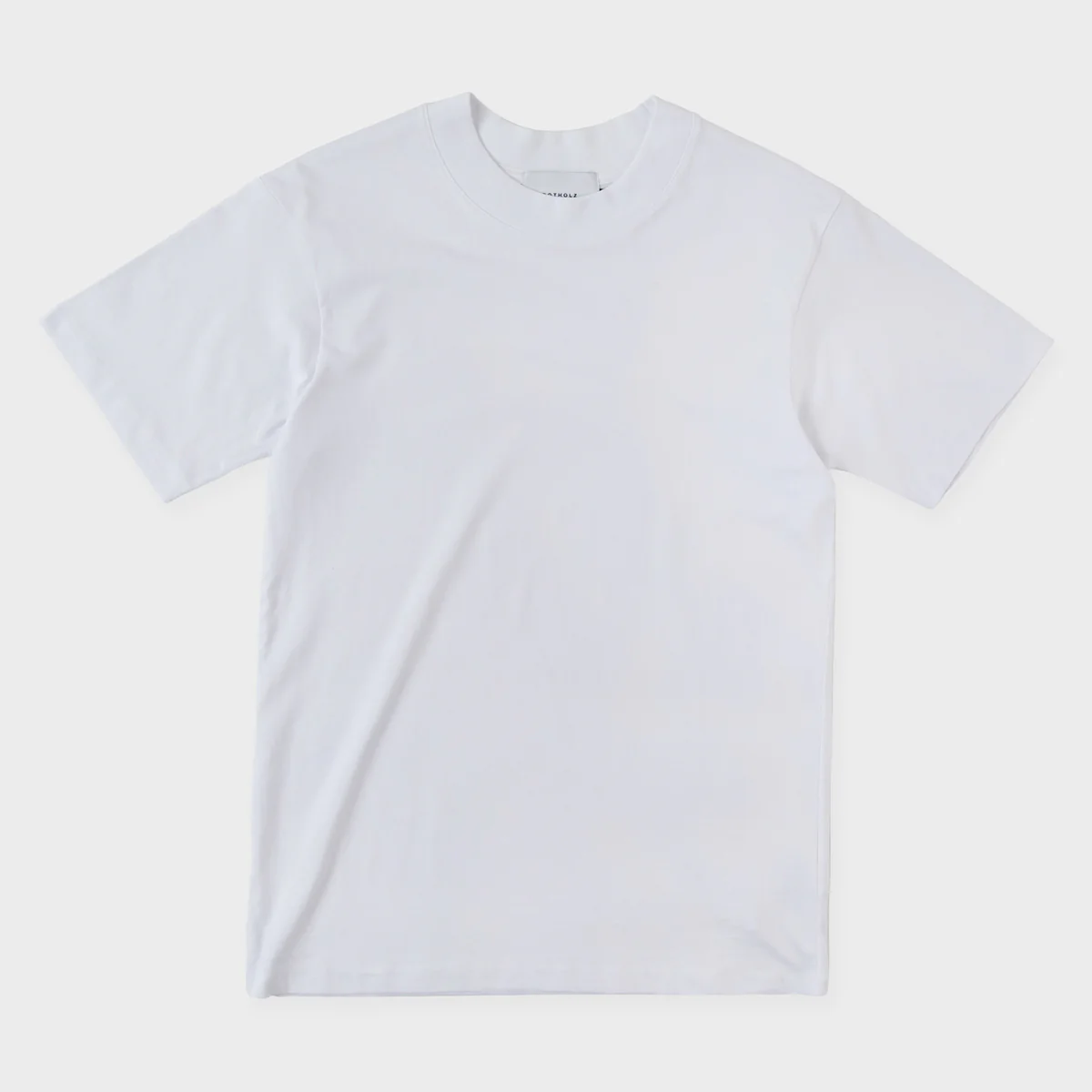 Big Collar Organic Cotton T-shirt White - ROTHOLZ - Bild 3