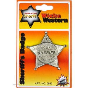Sheriffstjärna Metall