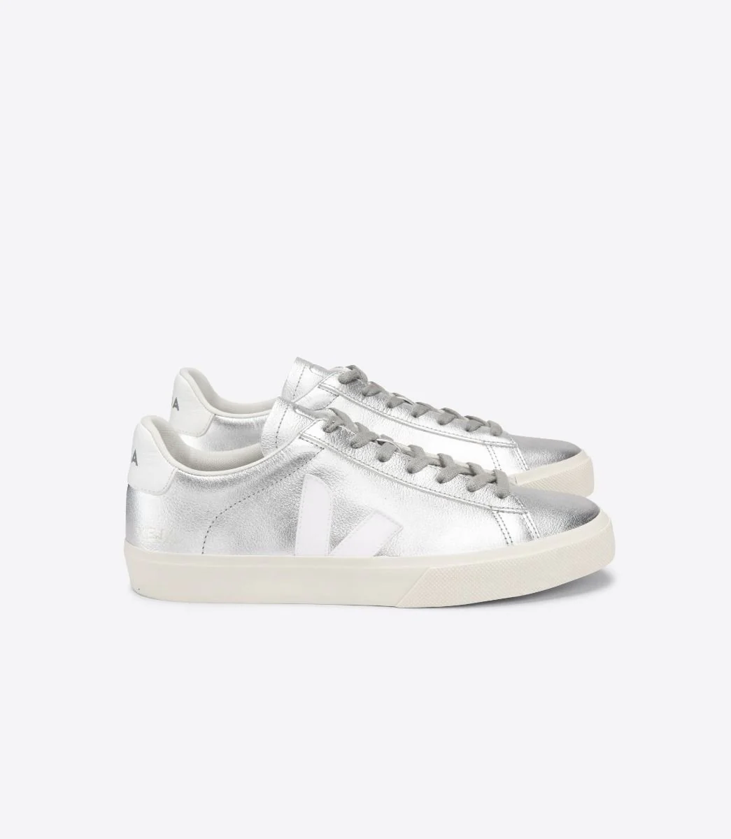 Campo Chromefree Leather Silver White - Men´s - VEJA - Bild 6