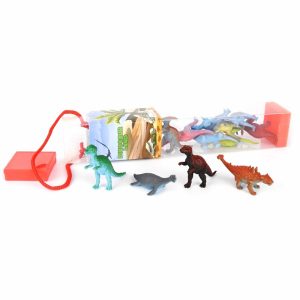 Små Dinosaurier Plast Leksaksdjur 12-pack