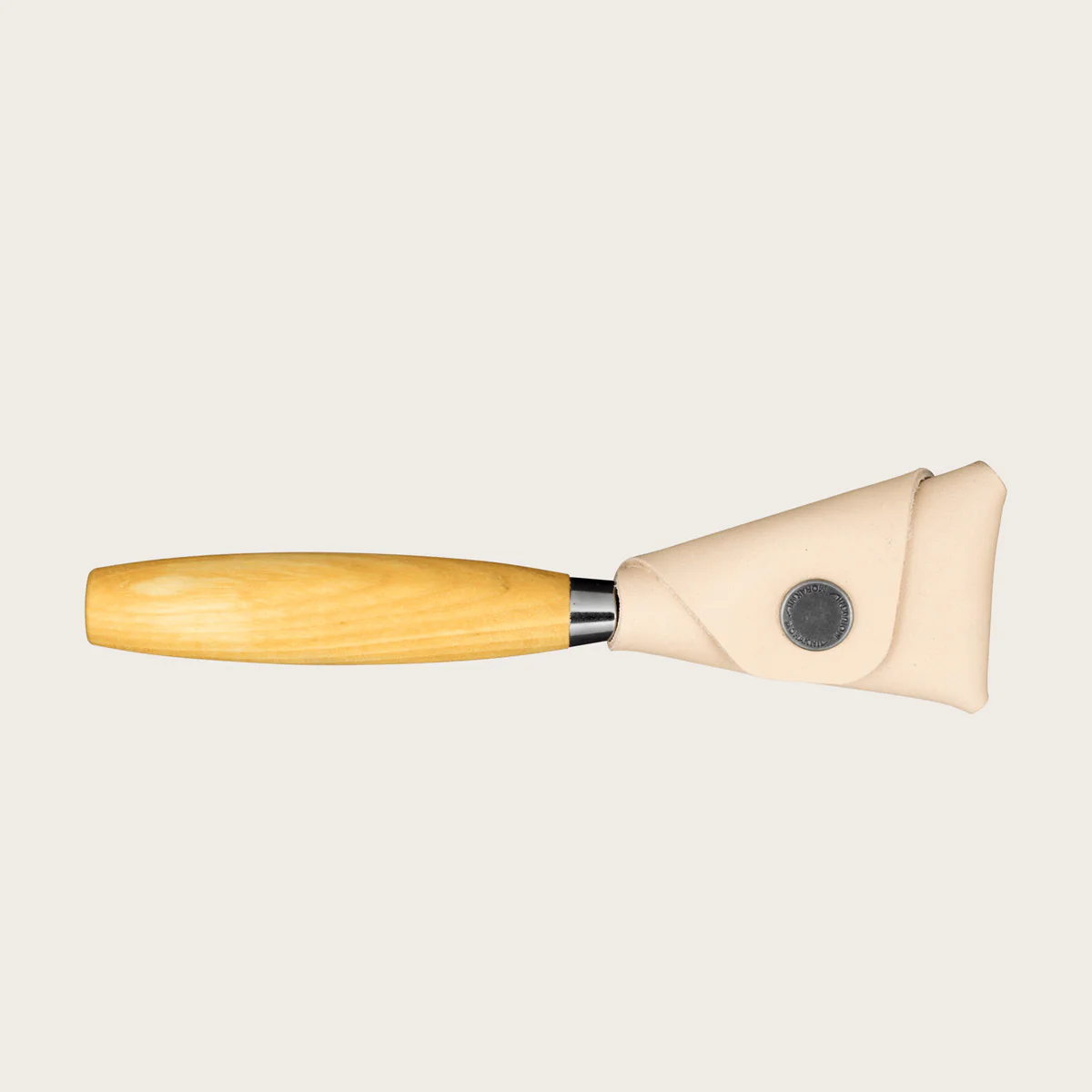 Skedkniv 163 Dubbeleggad + Läderfodral - MORAKNIV - Bild 3
