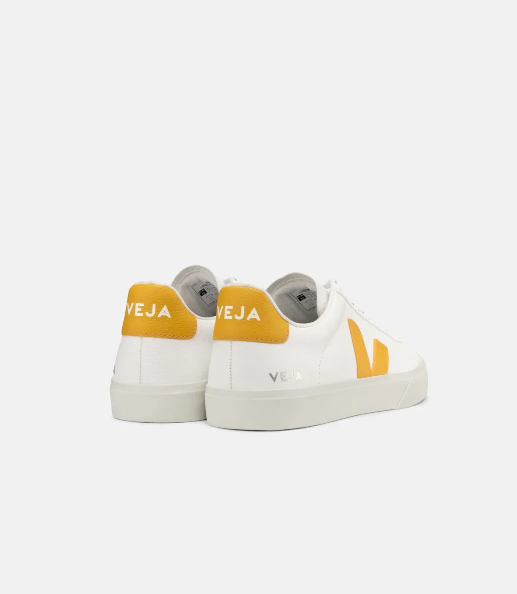 Campo Chromefree Leather White Ouro - Unisex - VEJA - Bild 4