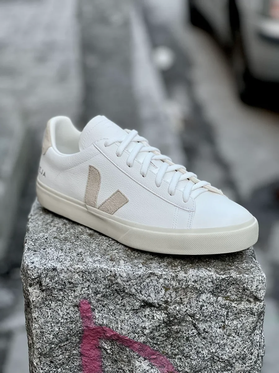 Campo Chromefree Leather White Almond - Unisex - VEJA - Bild 6
