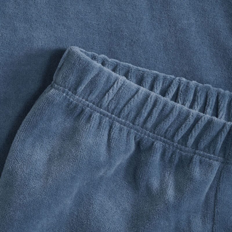 Velour Set Barn Blått – 80-104 cl - Bild 3